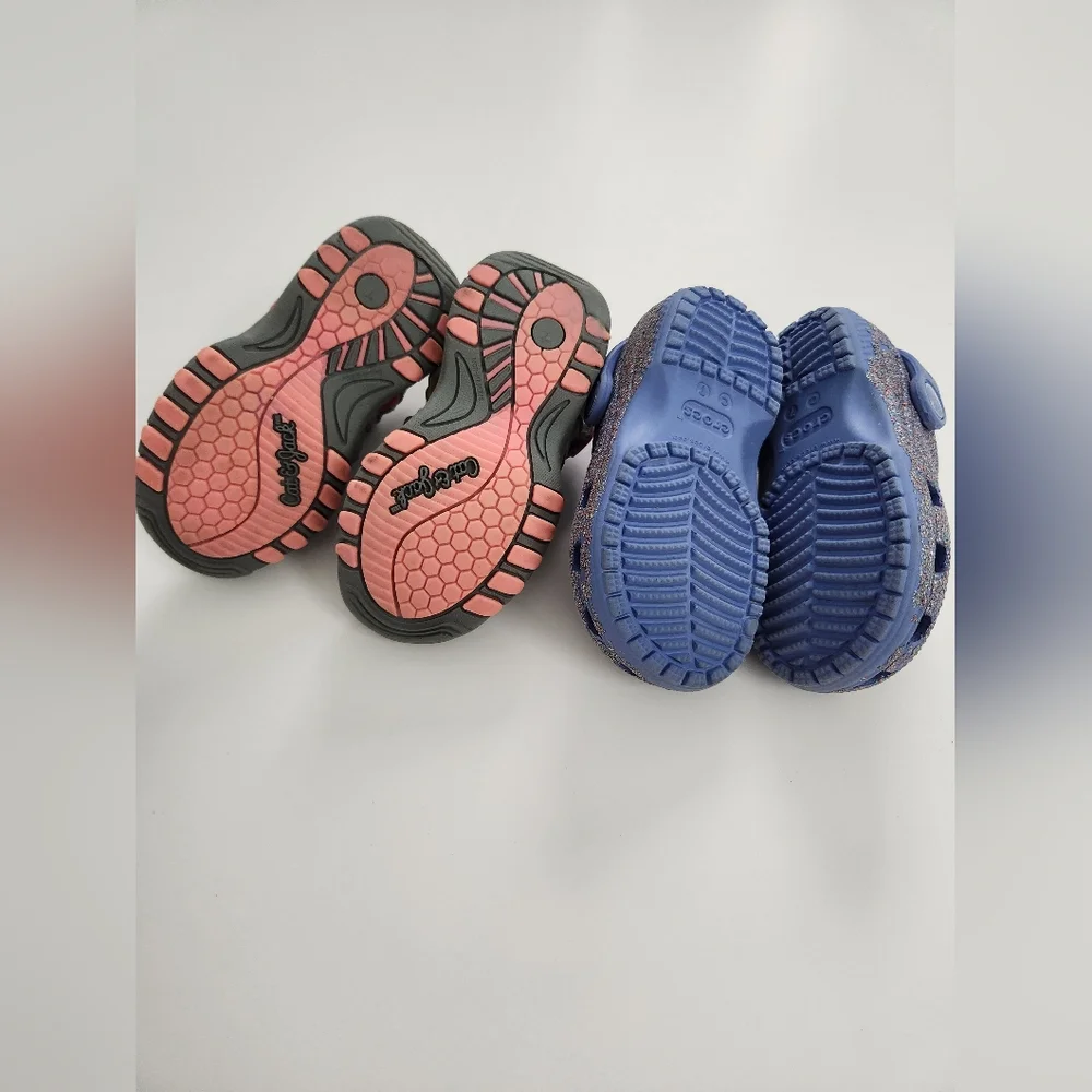 Toddler Baby Girl Shoe Bundle Size 7‎ - 2 Pairs